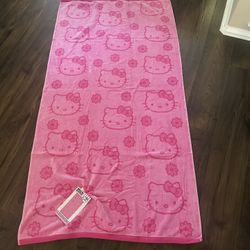 New Hello Kitty Big Shower Towel 