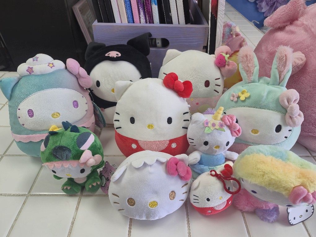 Hello Kitty Squishmellows Plush Collection