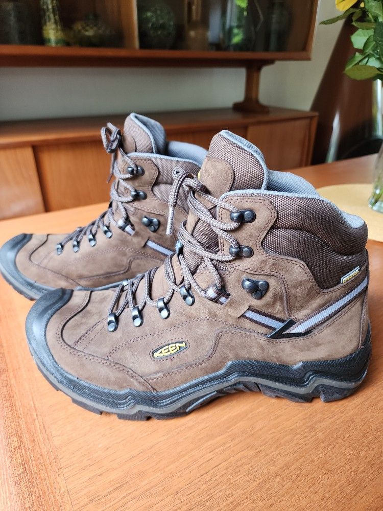 Brand New Keen Durand II Hiking Boots w/New Sole ReCORK Insoles Sz 13
