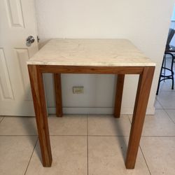 CB2 Palate Marble Table 36”