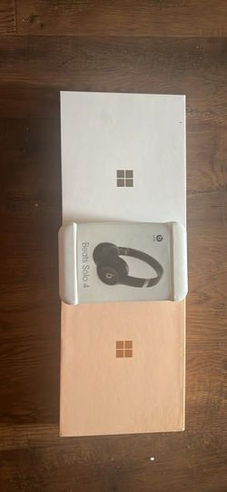 Two windows surface pros 13 and one pair of Beats 4