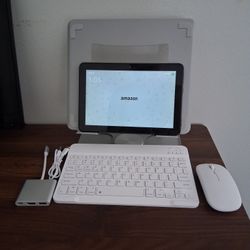 📱 Fire HD 8 Tablet Bundle – w/ Keyboard, Mouse, USB Hub, Stand | $50