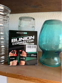 Bunion Corrector Splint – 1 Pair (L+R) Big Toe Straightener – NEW Sealed