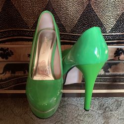 Green High Heels (new)