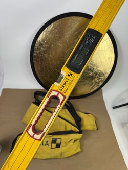 Used Stabila 36548 48” Digital Electronic Level with case - used, fully functional