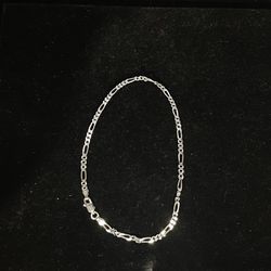 Italian Sterling Silver Anklet Bracelet