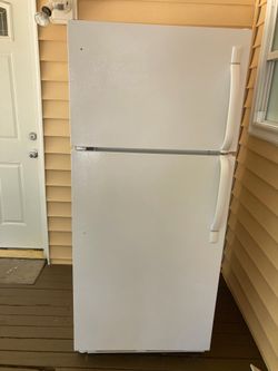 White fridge