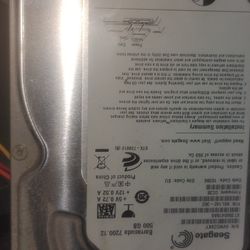 Seagate Barracuda 7200 500 GB