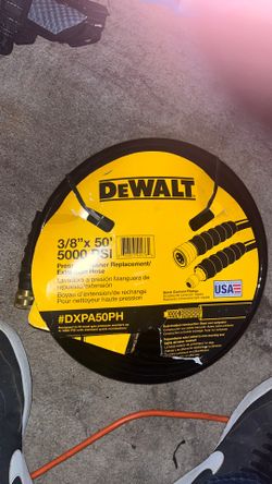 Dewalt pressure washer hose