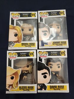 Funko Pop! Television vinyl figures from the TV series Schitt's Creek