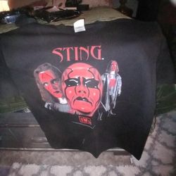 Vintage Wrestling Shirt Sting Brand New Never Worn