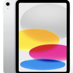 iPad 10th gen silver
