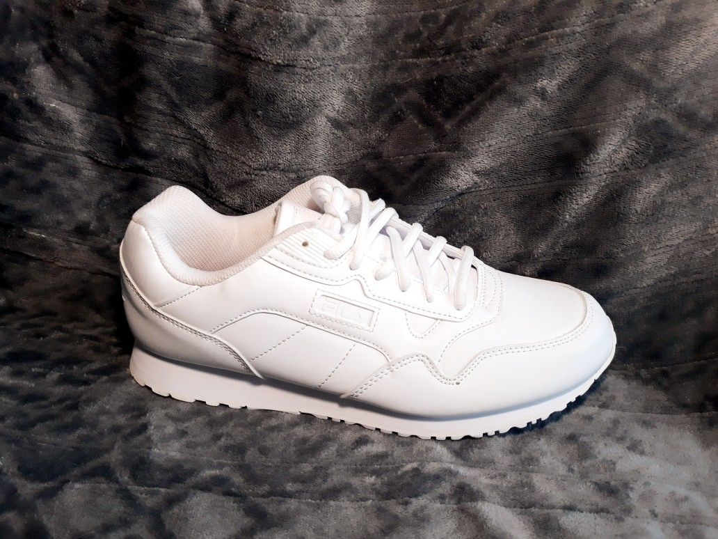 Fila Women's Cress Athletic Sneakers - Size 11 White Low Top Shoes