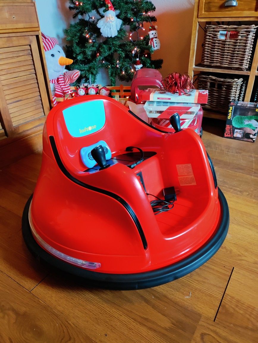 Kidzone 12V 2Speeds Electric Bumper Car for Sale in El Paso, TX OfferUp
