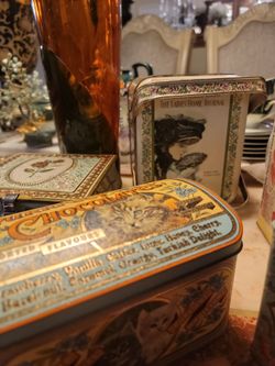Vintage Tin Cannister Collection