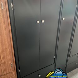 Black XL Wardrobe Closet Ropero New Cama Bonito