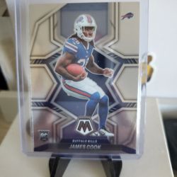 Bills James Cook Rookie Jersey Card