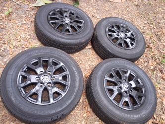 Tires & rims 245/70/17 All 4