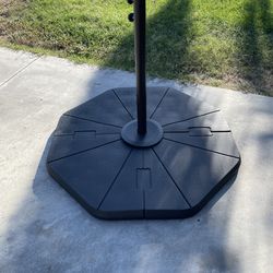New 4pc Water filled Interlocking Weight Base For Offset Umbrellas