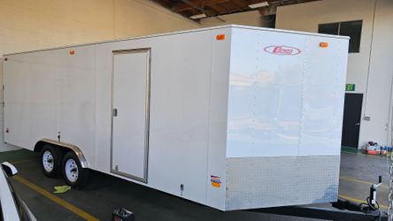 CARSON 8x20-2 ENCLOSED TRAILER 7K GVWR
