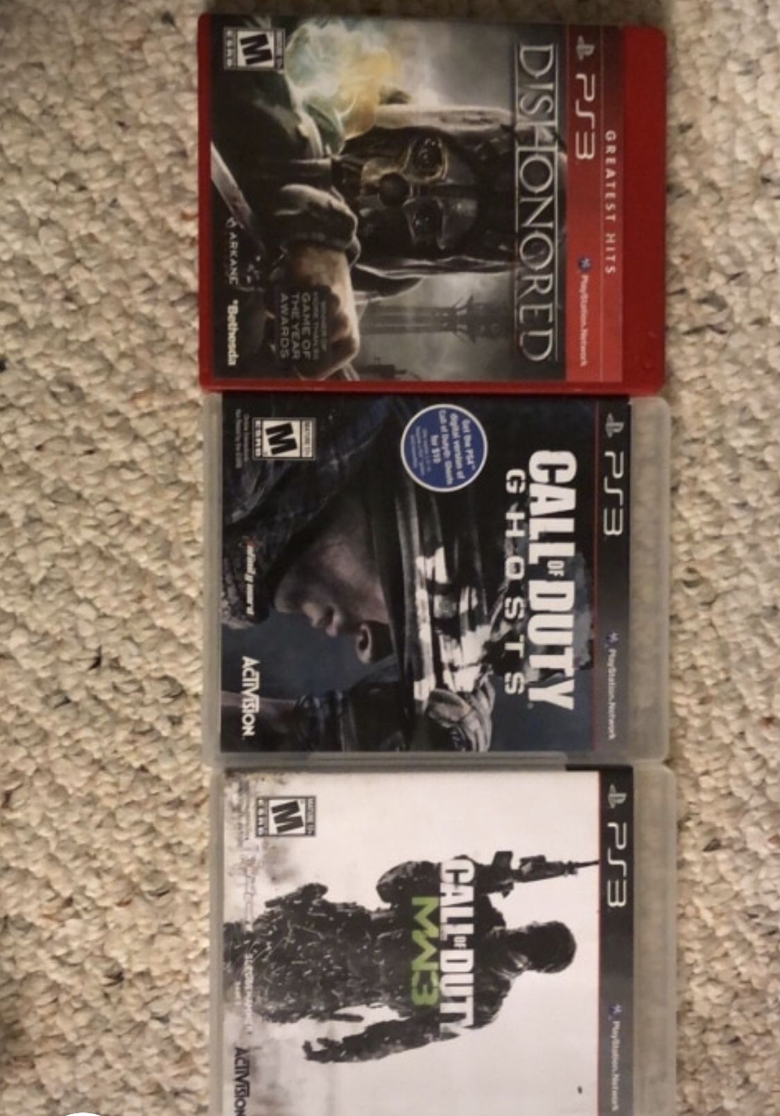 3 ps3 games