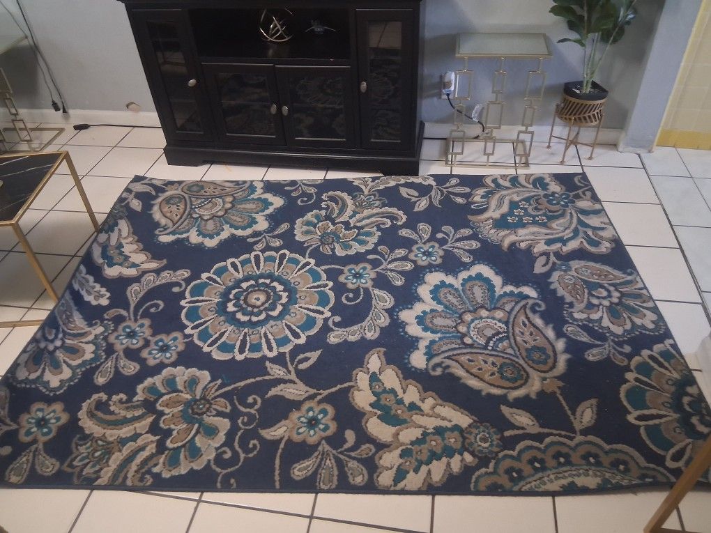 Tremont Capet Size:5'3"x7'2" Color Navy Blue