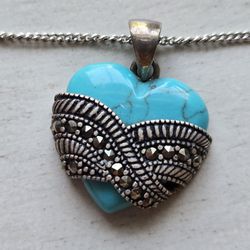 Sterling Silver And TURQUOISE necklace