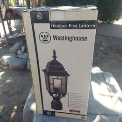 Out door post lantern