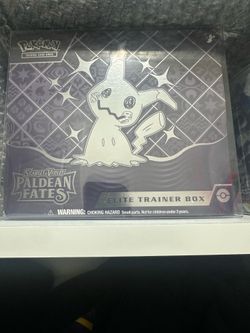 Sealed Pokemon Paldean Fates Elite Trainer Box ETB