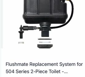 Flushmate 504 Series Replacement Flush System