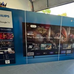 Brand New 65 In TVs For Sale ! Samsung, Phillips & ONN