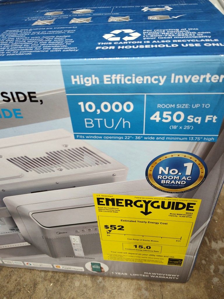 Midea U Shape Window AC