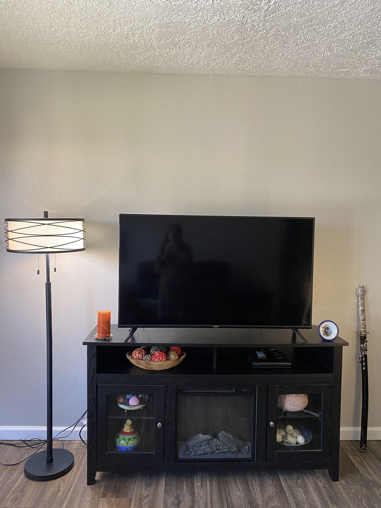 Fireplace TV Cabinet (Electric Fireplace)