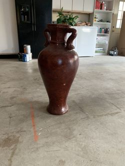 Giant plant vase