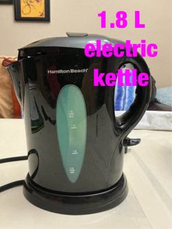 1.8 L  electric  kettle  -  $10
