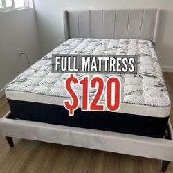 New Full Mattress Only $120