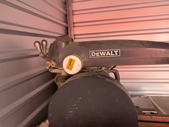 Dewalt RadialmArmmSaw Unknown Condition