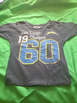 NFL TEAM Official Gear San Diego Chargers XS Women's T-shirt=4$ Good Shape