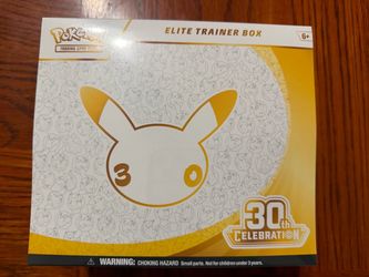 Pokémon 30th Celebration Elite Trainer Box