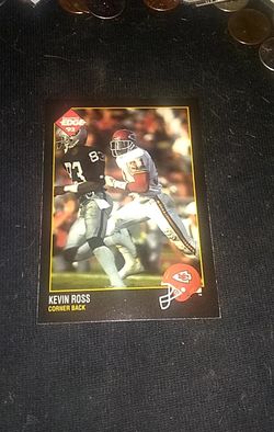 Chiefs football card
