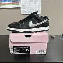 Nike Sb Dunk Low Black Tiffany  