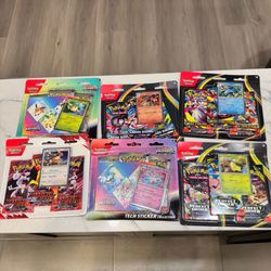 Pokémon 3 Pack Blister Lot of 6