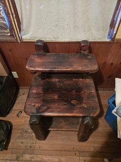 Solid Wood Stand