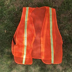 Orange Safety Vest 