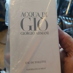 Aqua De Gio 3.4 Oz Bottle