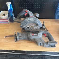 Porter Cable Saw all And Circ Saw
