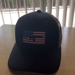 Men's Black Rifle Coffee Company AR Flag Patch Trucker Snapback Hat