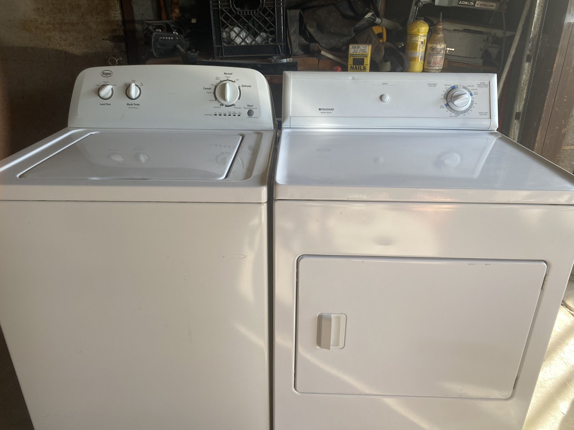 Washer And Dryer