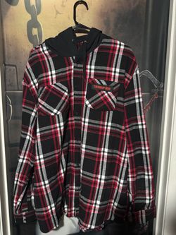 Terrifier Hooded Flannel Shirt