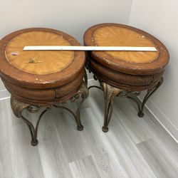 Side Tables and Office Chair